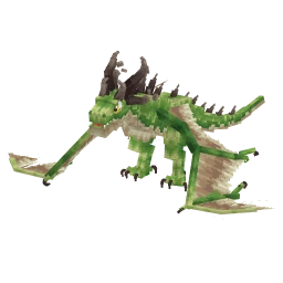 Aerodactyl with the Eclipsed Kingdoms Crate skin