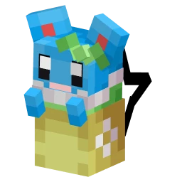 Azurill with the Easter 2025 skin