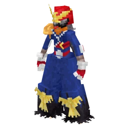 Blaziken with the Digital Expedition Crate skin
