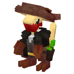 Breloom with the Wild West Crate skin