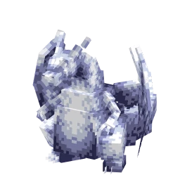 Charizard with the Silver Skin skin