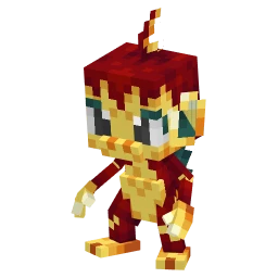 Chimchar with the Lunar New Year Event skin