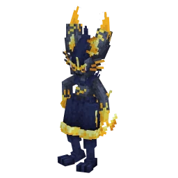 Cinderace with the Stormcloud Mini-Crate skin
