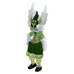 Cinderace with the St. Patty's Day 2026 skin