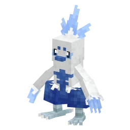 Combusken with the Permafrost Collection skin