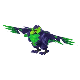 Corviknight with the Necrotic Nightmare Crate skin