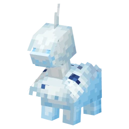 Deino with the Permafrost Collection skin