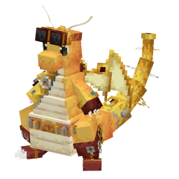 Dragonite with the Clockwork Bundle skin