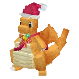 Dragonite with the Advent Calendar 2025 Collection skin