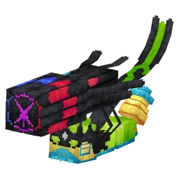 Dudunsparce with the Mega Z-A Crate skin