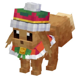 Eevee with the Advent Calendar 2025 Collection skin