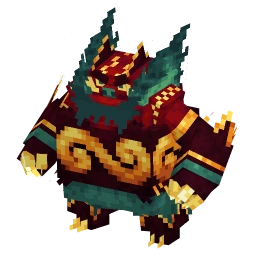Emboar with the Lunar New Year Event skin