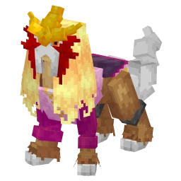 Entei with the Necrotic Nightmare Crate skin
