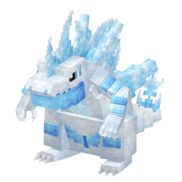 Feraligatr with the Permafrost Collection skin