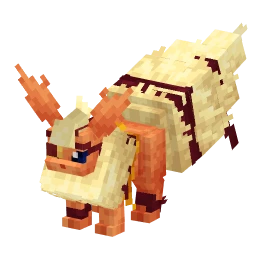 Flareon with the Pirates vs Abyss Crate skin
