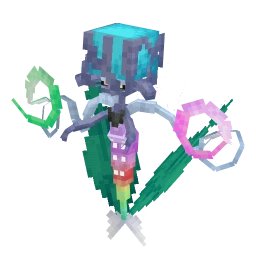 Florges with the Mega Z-A Crate skin