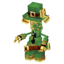 Gholdengo with the St. Patty's Day 2025 skin