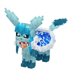Glaceon with the Snowfated Crate skin