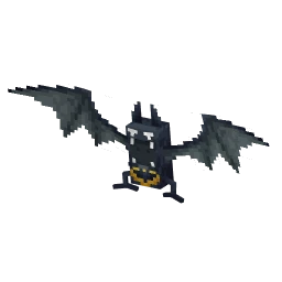Golbat with the Heroes vs Villains Crate skin