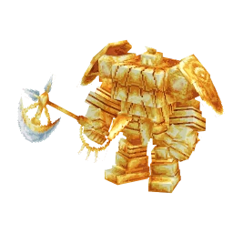 Golurk with the Anime-All Stars 3 skin