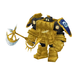 Golurk with the Anime-All Stars 3 Crate skin