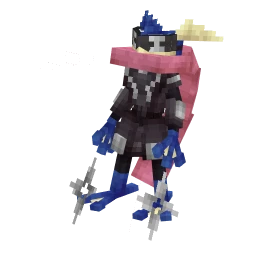 Greninja with the CI Fabric Beta skin