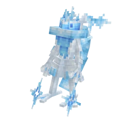 Greninja with the Permafrost Collection skin