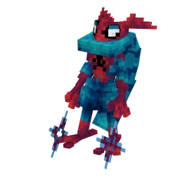 Greninja with the Heroes vs Villains Crate skin