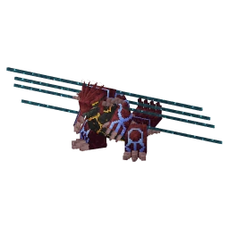Groudon with the Corrupted Boss Event skin