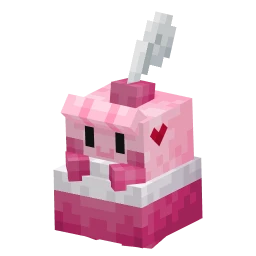 Happiny with the Valentine's 2025 Collection skin