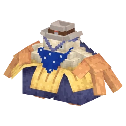 Hariyama with the Wild West Crate skin