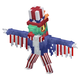 Hawlucha with the 4th of July 2025 Bundle skin