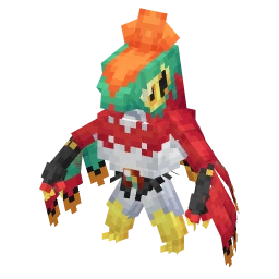 Hawlucha with the Mega Z-A Crate skin