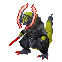 Haxorus with the Space Star II Crate skin