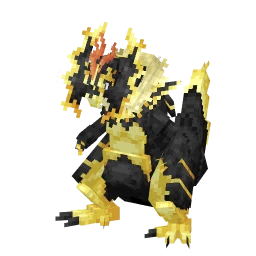 Haxorus with the Mega Z-A Crate skin