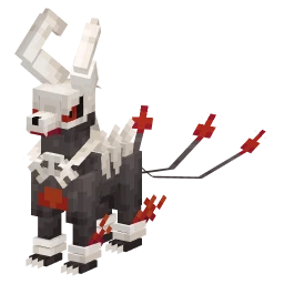 Houndoom with the Haunted Halloween Crate skin
