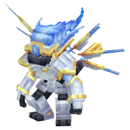 Infernape with the Cyberspace Odyssey Crate skin