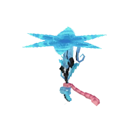 Inteleon with the Mega Z-A Crate skin