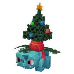 Ivysaur with the Snowfated Crate skin
