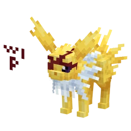 Jolteon with the Pirates vs Abyss Crate skin