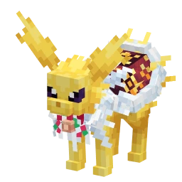 Jolteon with the Snowfated Crate skin