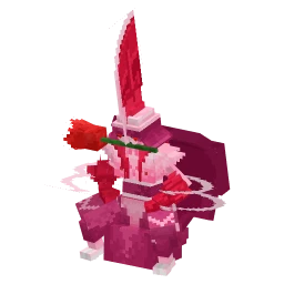 Kingambit with the Valentine's 2025 Collection skin