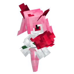 Kirlia with the Valentine's 2025 Collection skin