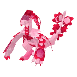 Kommo-o with the Valentine's 2025 Collection skin