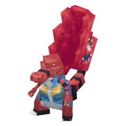 Krookodile with the Mega Z-A Crate skin