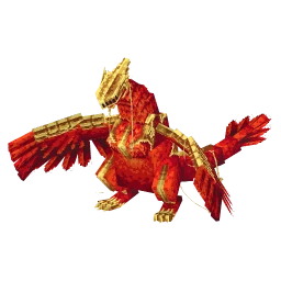 Lugia with the Crimson Emperor Bundle skin
