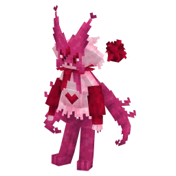 Meowscarada with the Valentine's 2025 Collection skin