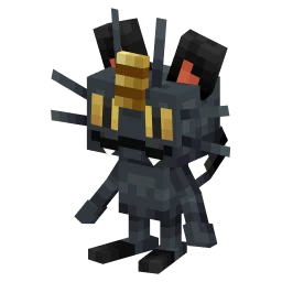 Meowth with the Haunted Halloween Crate skin