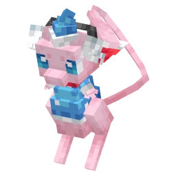 Mew with the Snowday Battle Pass skin