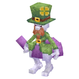 Mewtwo with the St. Patty's Day 2026 skin